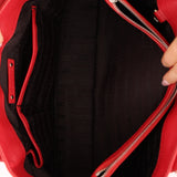 Celine Leather Red Boogie Tote