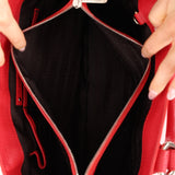 Celine Leather Red Boogie Tote