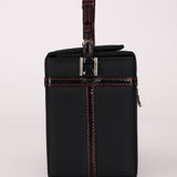 Dior 2002 Nylon Ribbon D-Clasp Vanity Bag