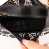 Limited Edition Gucci Lizard Mesh Crystal GG Monogram Mini Jackie 1961 Bag