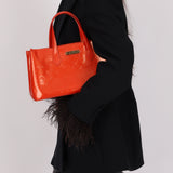 Louis Vuitton 2009 Vernis Wilshire Orange Mini Tote