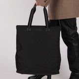 Gucci GG Nylon Shadow Web Shopping Tote