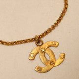 Chanel 80s CCs on CC Pendant Necklace 24K GP