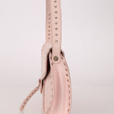 Celine Pink Leather Studded Poulbot Pochette