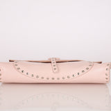 Celine Pink Leather Studded Poulbot Pochette