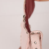 Celine Pink Leather Studded Poulbot Pochette