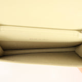 Chanel 2020 Pistachio Caviar Camellia Embossed Belt Bag