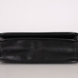 Fendi Leather Black Karligraphy Pocket Chain Bag