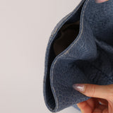 Gucci Light Blue Water Buffalo Shopping Tote