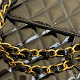 Chanel 1991 Patent XL CC Jumbo Single Flap