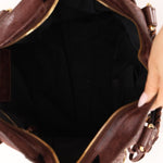 Balenciaga Chocolate City Bag with Mirror - FashioNica