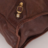 Balenciaga Chocolate City Bag with Mirror - FashioNica