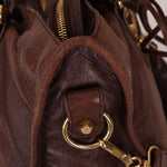 Balenciaga Chocolate City Bag with Mirror - FashioNica