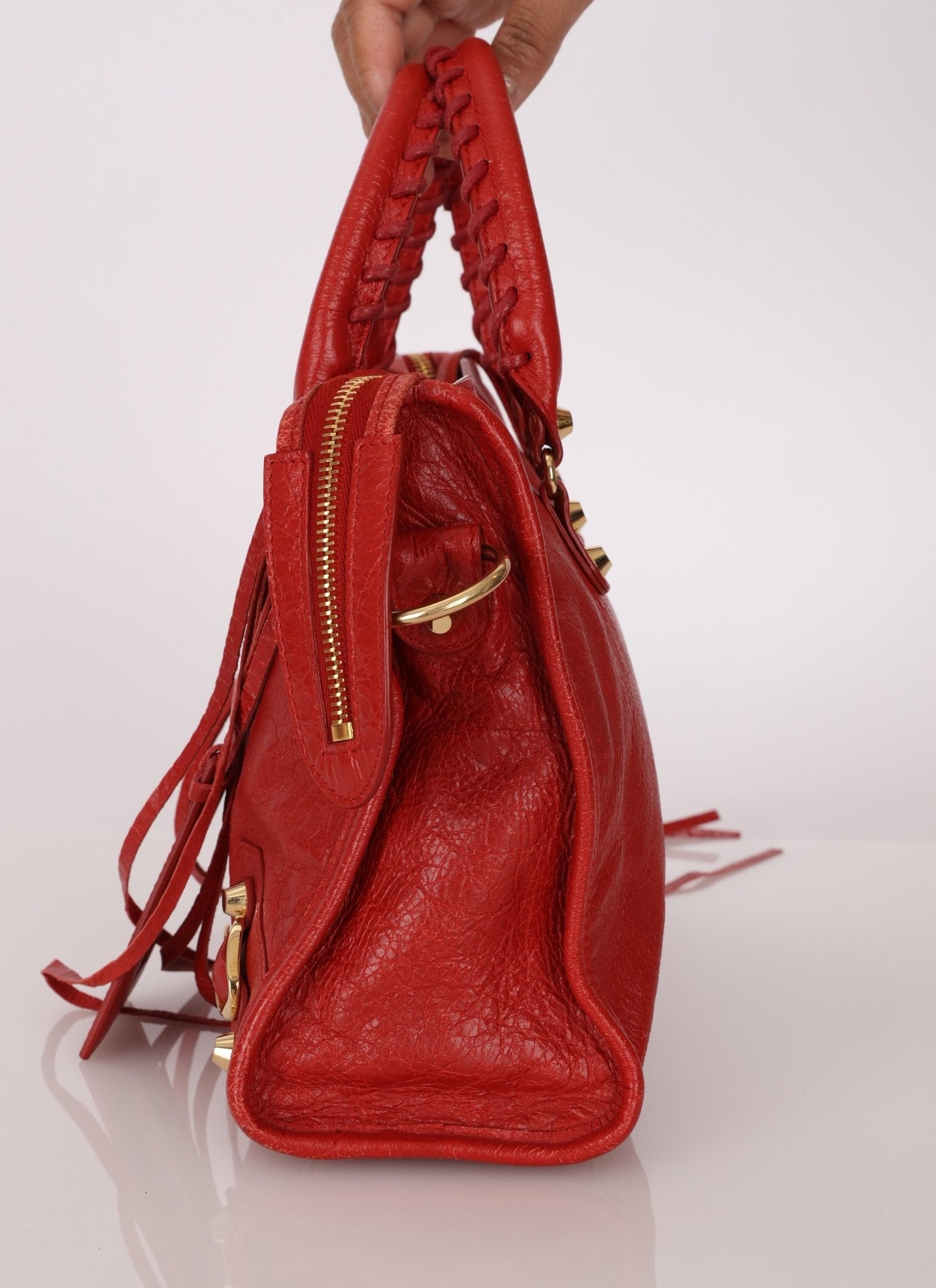 Balenciaga Motocross Small City with Mirror - FashioNica