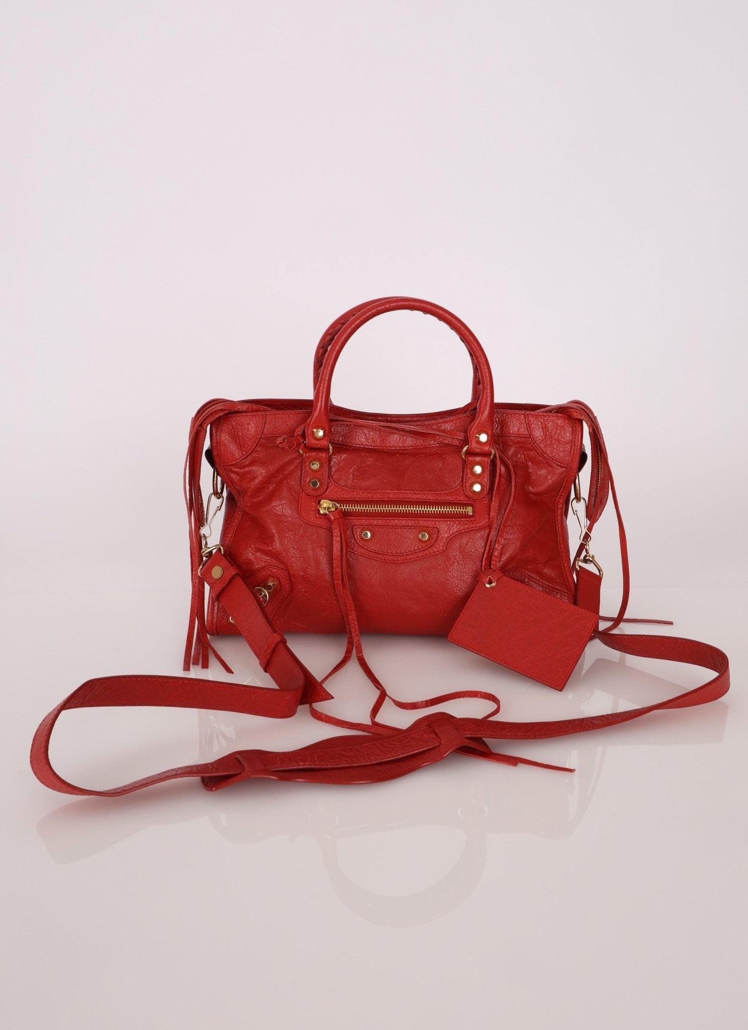 Balenciaga Motocross Small City with Mirror - FashioNica