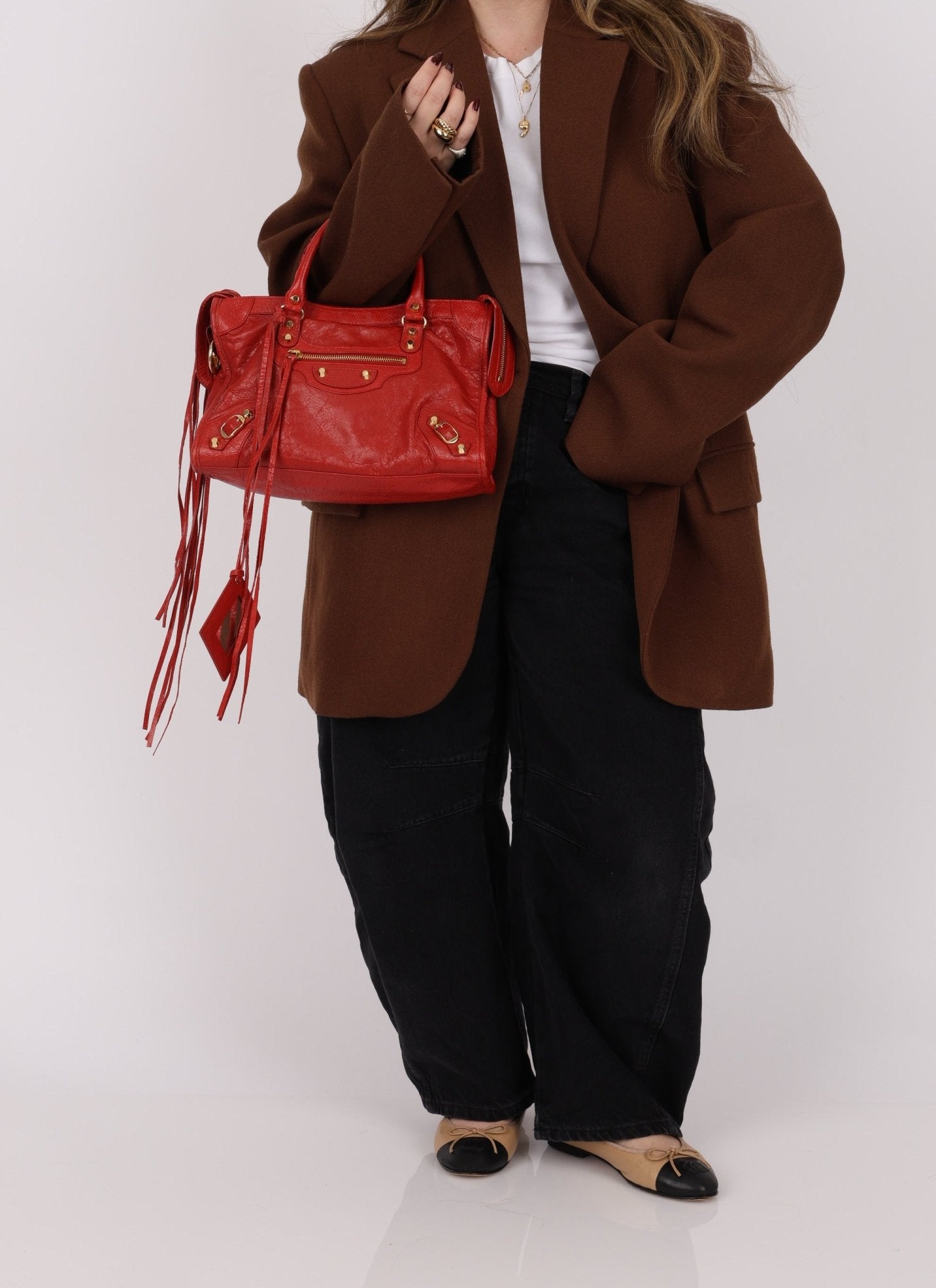 Balenciaga Motocross Small City with Mirror - FashioNica