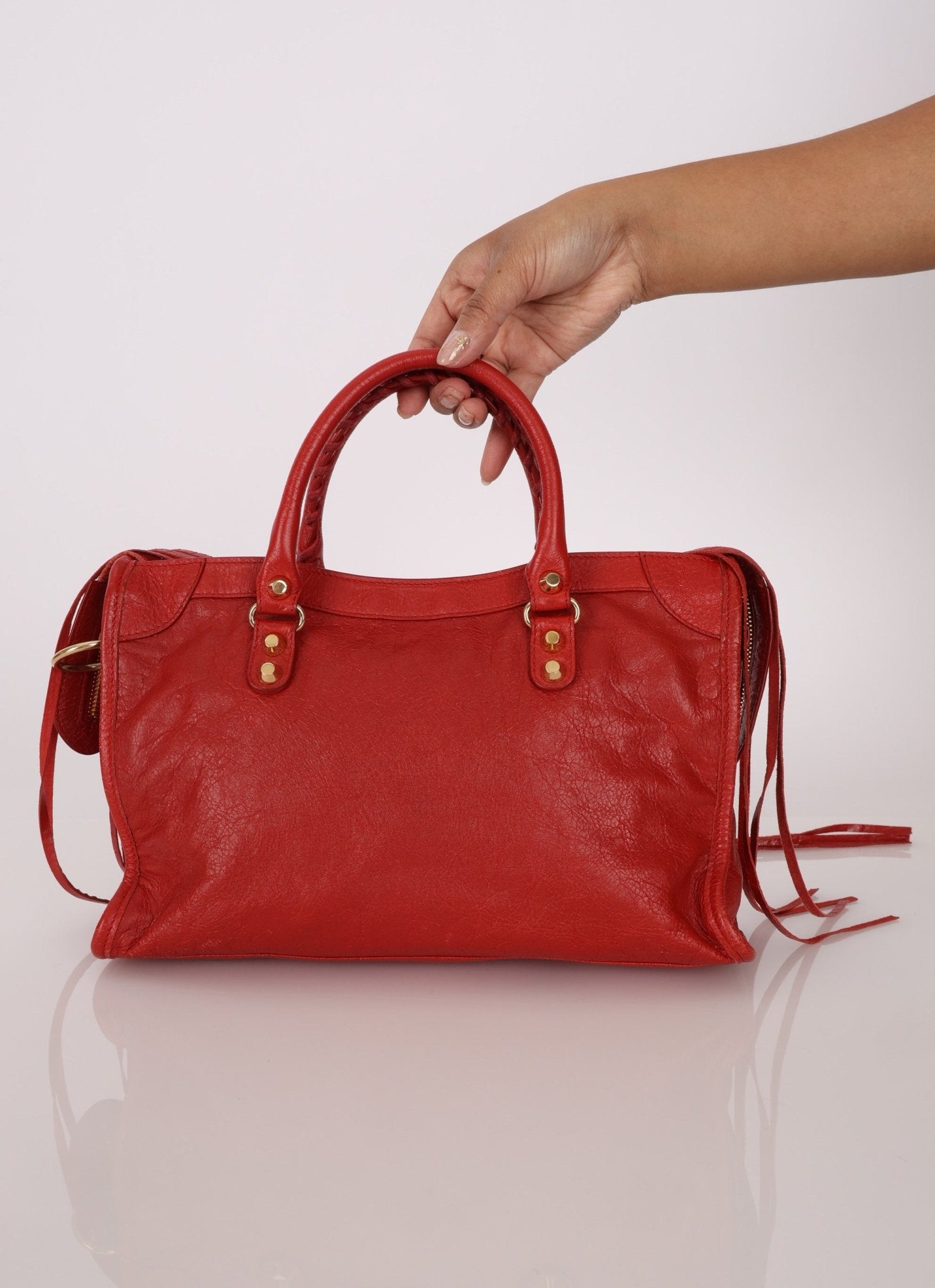 Balenciaga Motocross Small City with Mirror - FashioNica