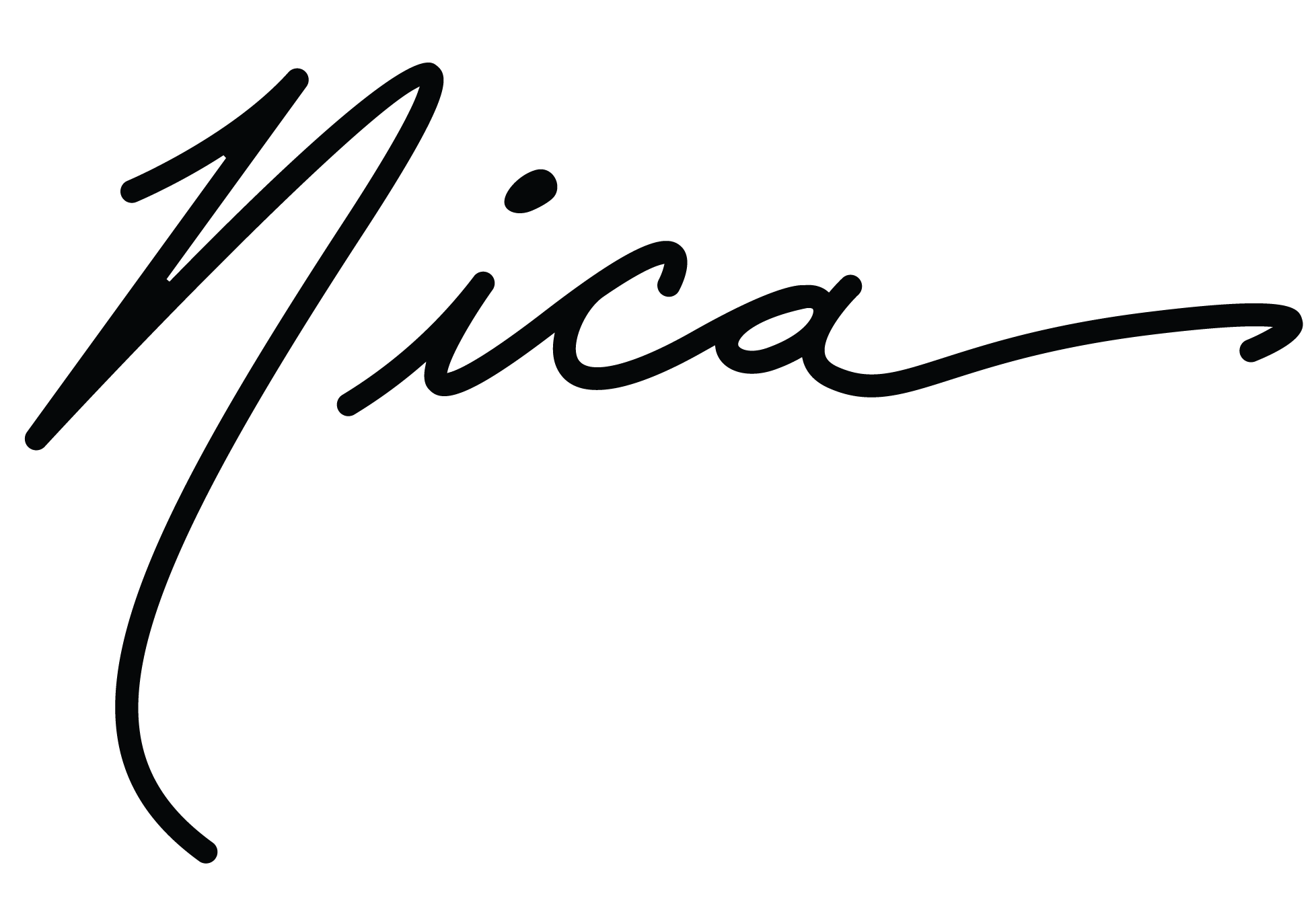 Nica's signature