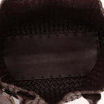 Bottega Veneta Chocolate Intrecciato Small Cabat w/ Pouch - FashioNica