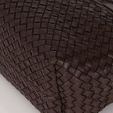 Bottega Veneta Chocolate Intrecciato Small Cabat w/ Pouch - FashioNica