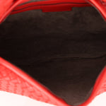 Bottega Veneta Intrecciato Red Hobo w/ Mirror - FashioNica