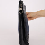 Bottega Veneta Lambskin Intrecciato Embroidered Degrade Clutch - FashioNica