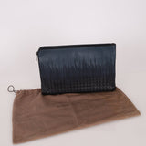 Bottega Veneta Lambskin Intrecciato Embroidered Degrade Clutch - FashioNica