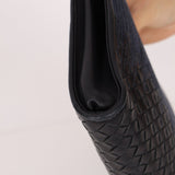 Bottega Veneta Lambskin Intrecciato Embroidered Degrade Clutch - FashioNica
