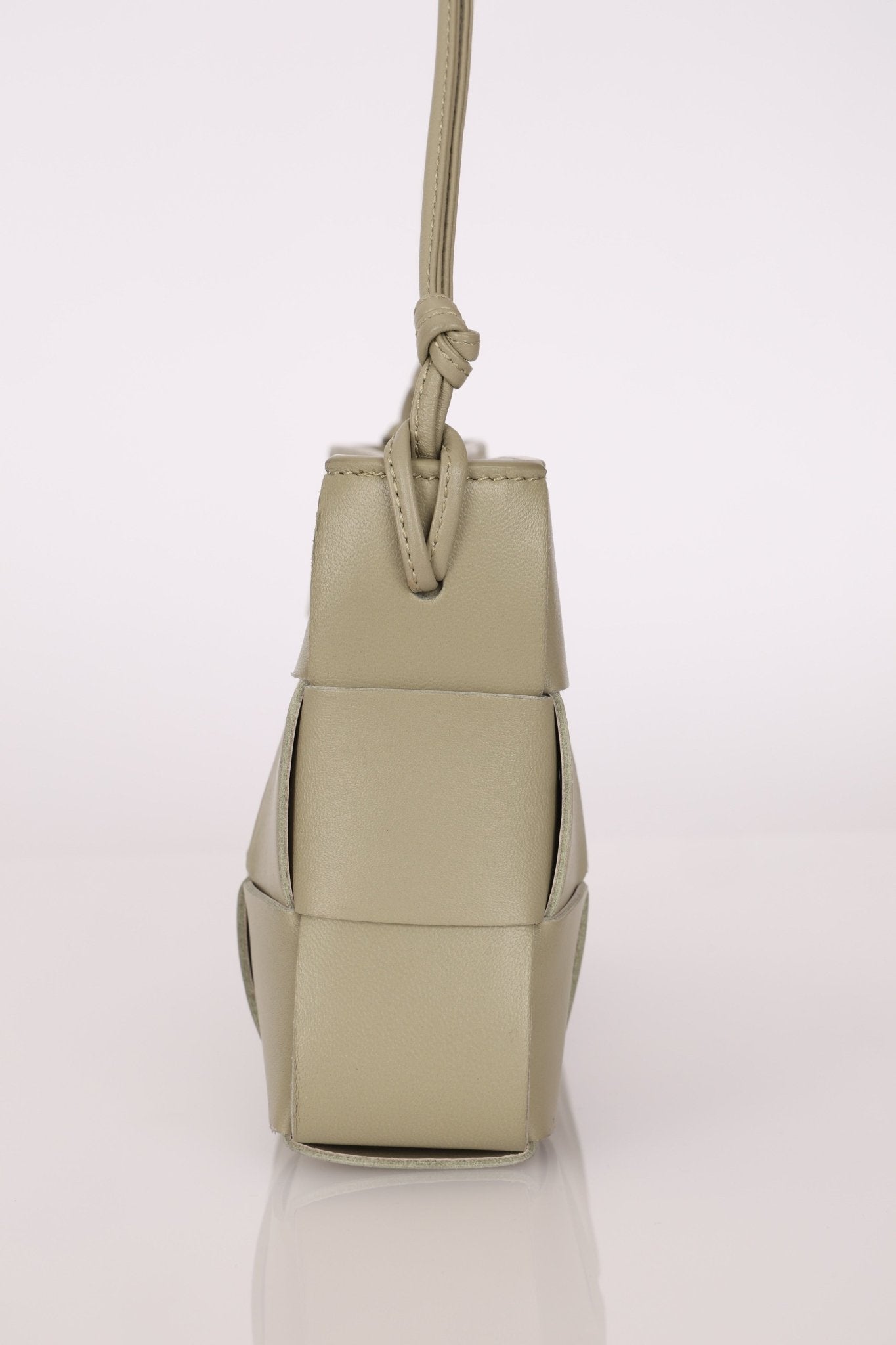 Bottega Veneta Travertine Cassette Shoulder Bag - FashioNica