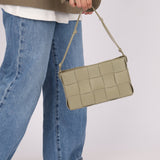 Bottega Veneta Travertine Cassette Shoulder Bag - FashioNica