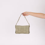 Bottega Veneta Travertine Cassette Shoulder Bag - FashioNica