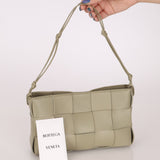 Bottega Veneta Travertine Cassette Shoulder Bag - FashioNica