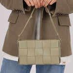 Bottega Veneta Travertine Cassette Shoulder Bag - FashioNica