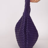 Bottega Veneta Ube Intrecciato Small Hobo - FashioNica