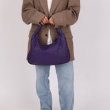 Bottega Veneta Ube Intrecciato Small Hobo - FashioNica