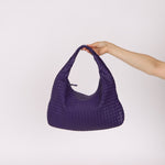Bottega Veneta Ube Intrecciato Small Hobo - FashioNica