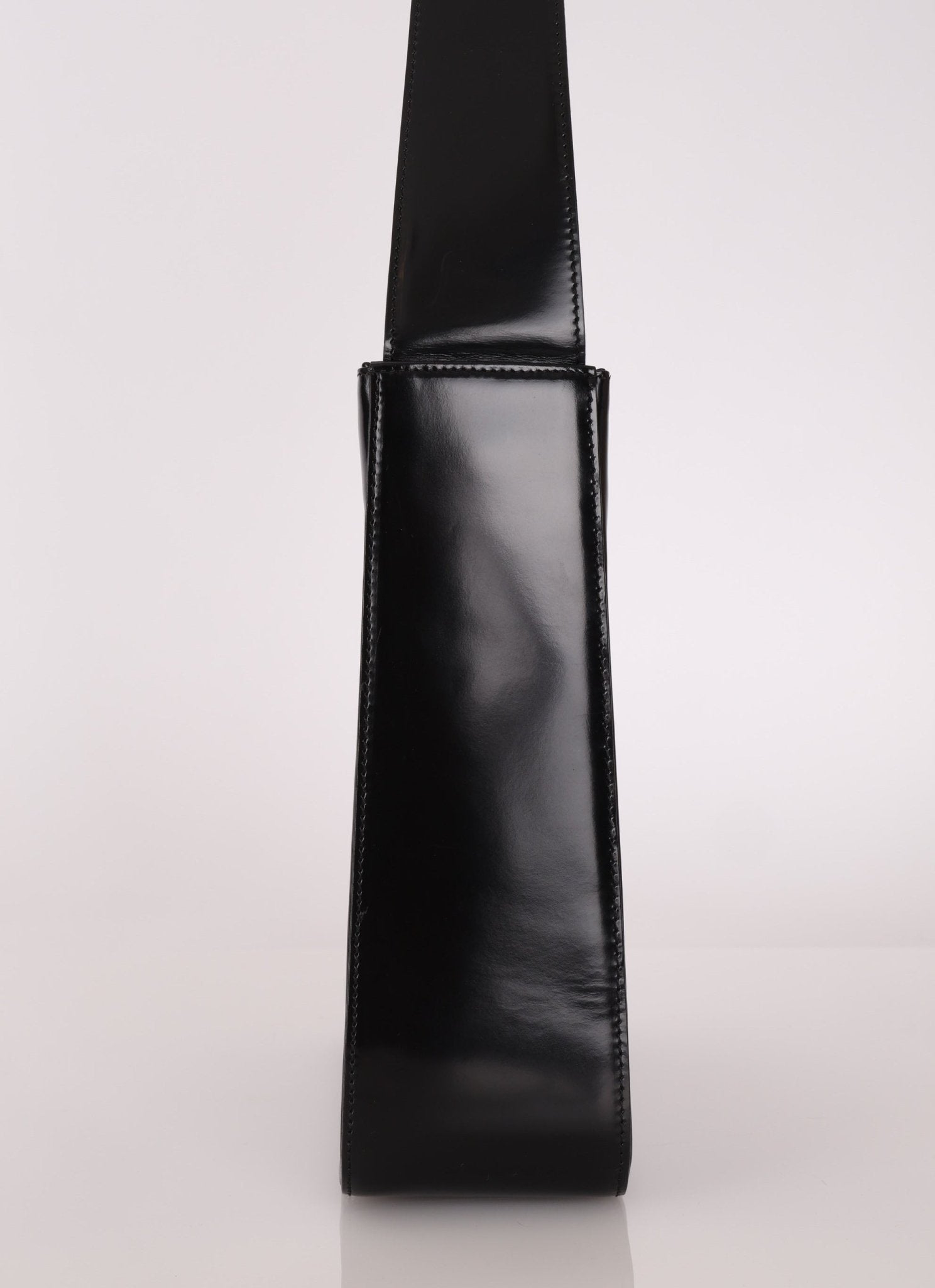 Celine Patent Logo Shoulder Bag - FashioNica