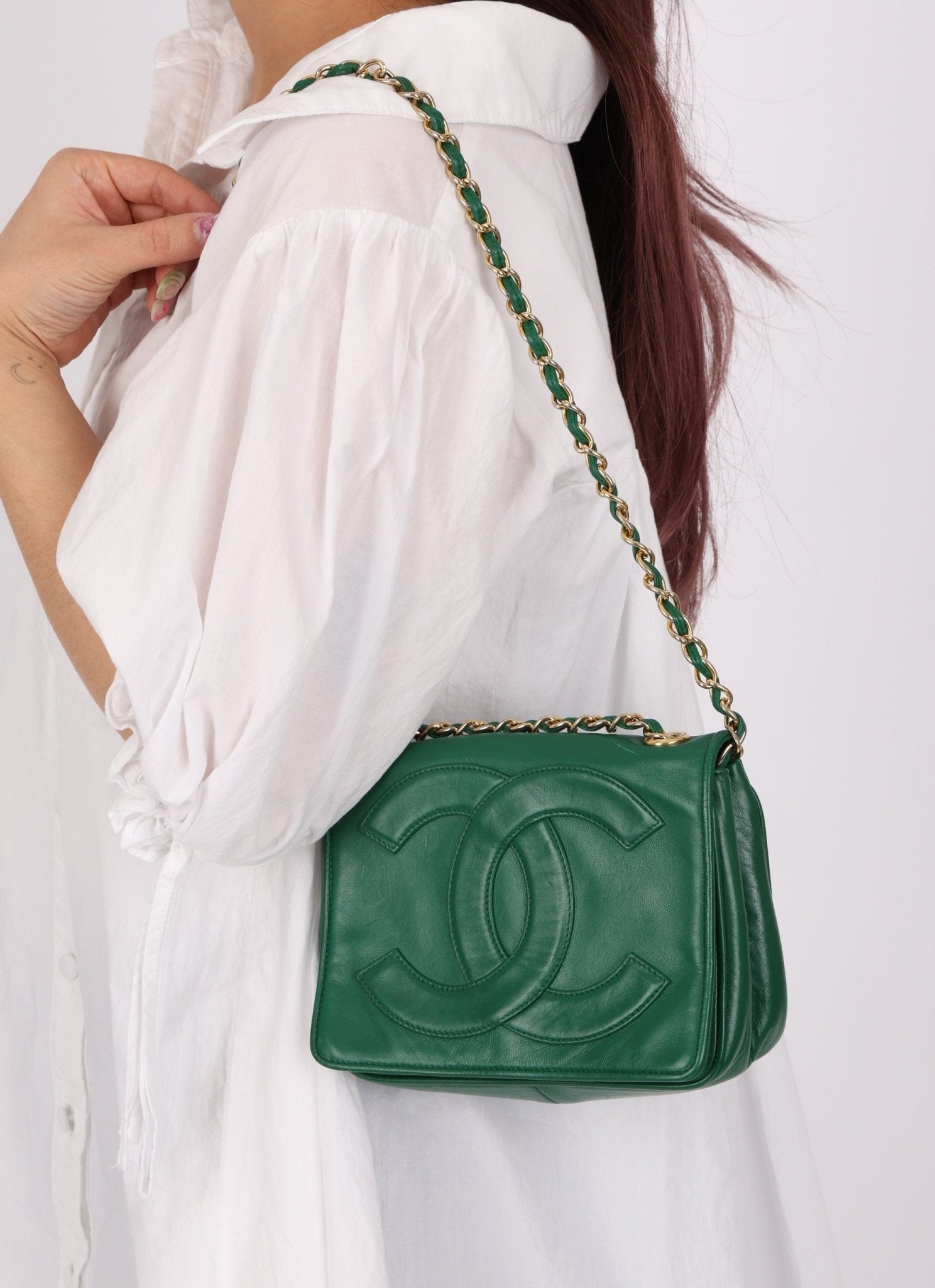 Chanel 1986 Lambskin Timeless Mini Square Bag - FashioNica