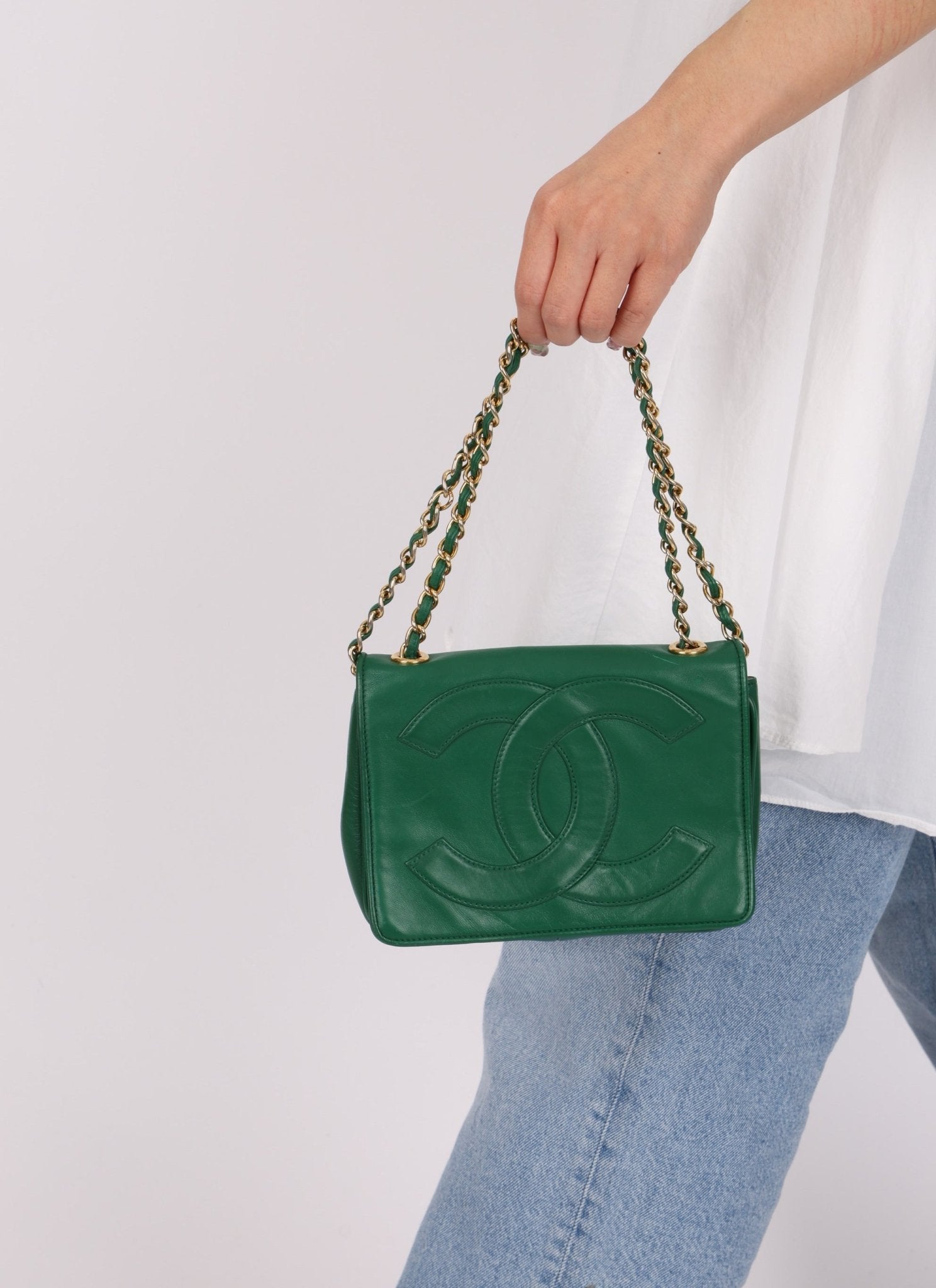 Chanel 1986 Lambskin Timeless Mini Square Bag - FashioNica