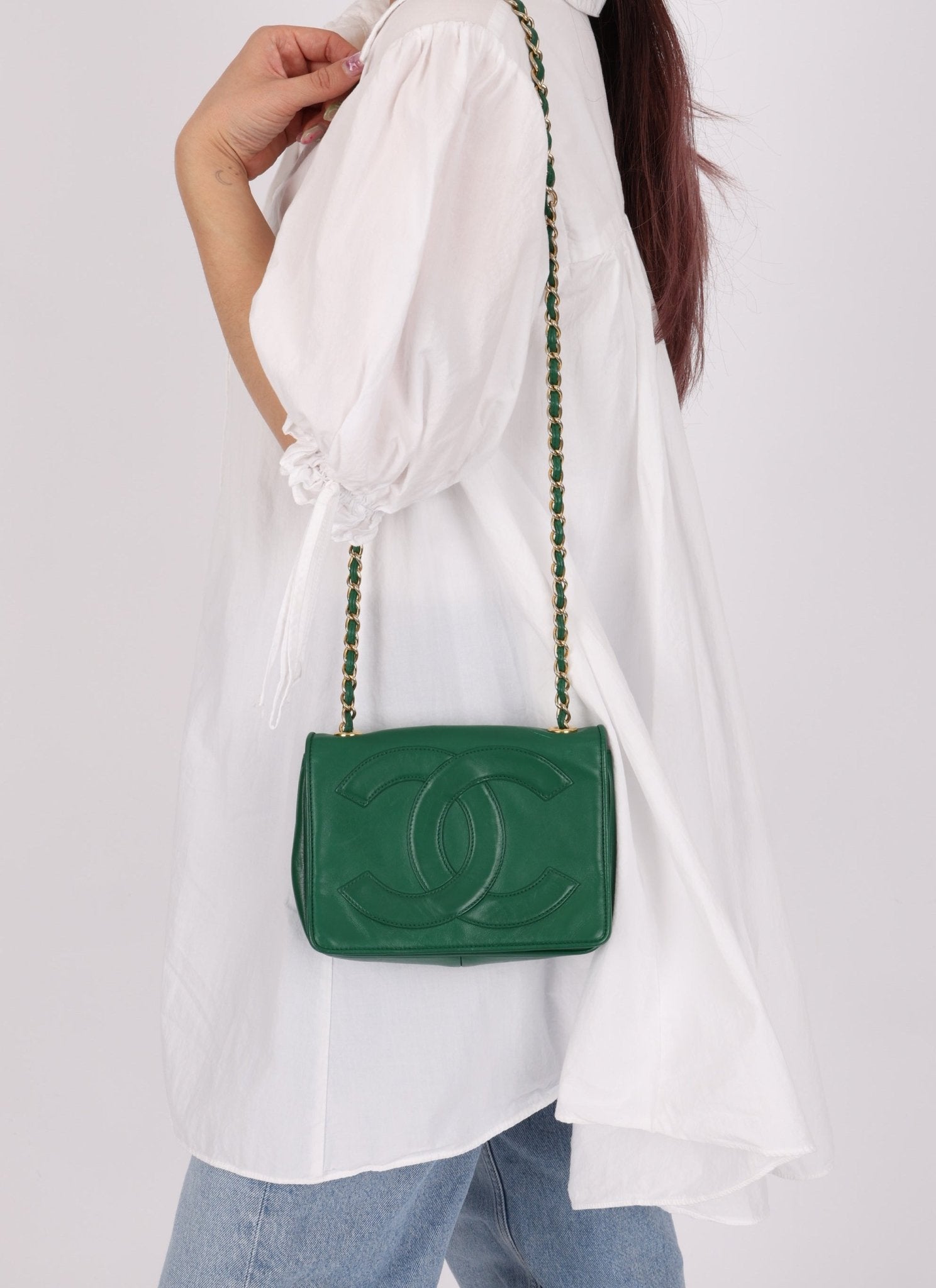 Chanel 1986 Lambskin Timeless Mini Square Bag - FashioNica