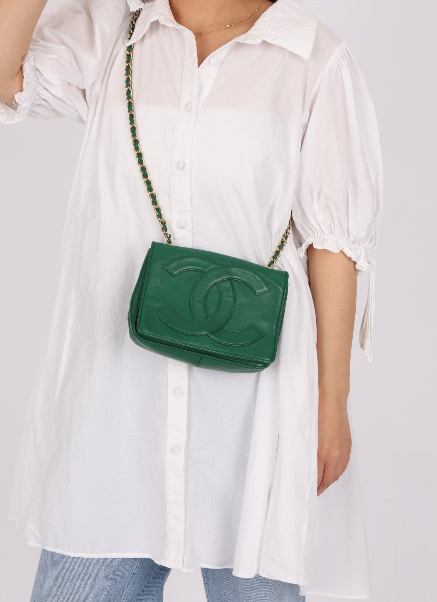 Chanel 1986 Lambskin Timeless Mini Square Bag - FashioNica