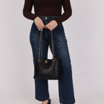 Chanel 1986 Lambskin Turnlock Chain Tote 24K GP - FashioNica