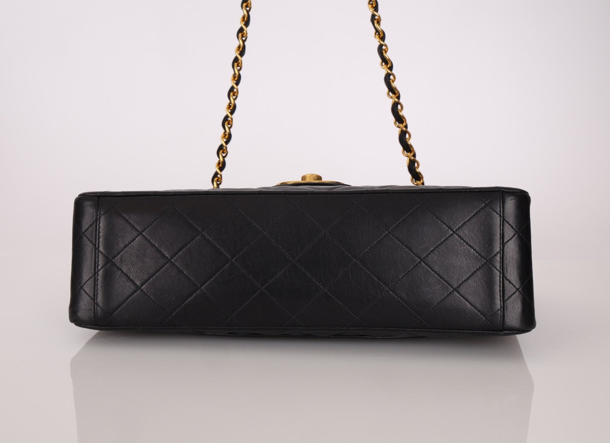 Chanel 1994 XL Logo Lambskin Jumbo Single Flap - FashioNica