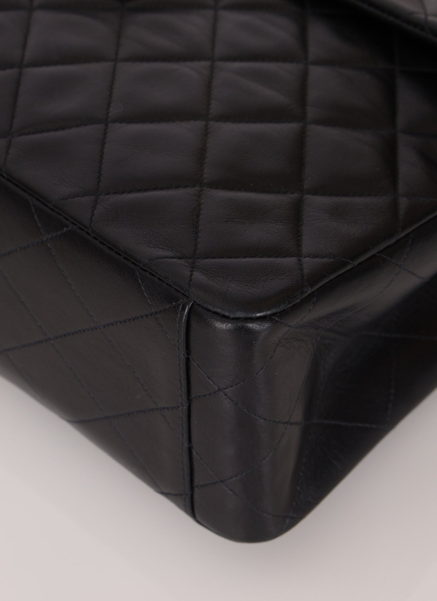 Chanel 1994 XL Logo Lambskin Jumbo Single Flap - FashioNica