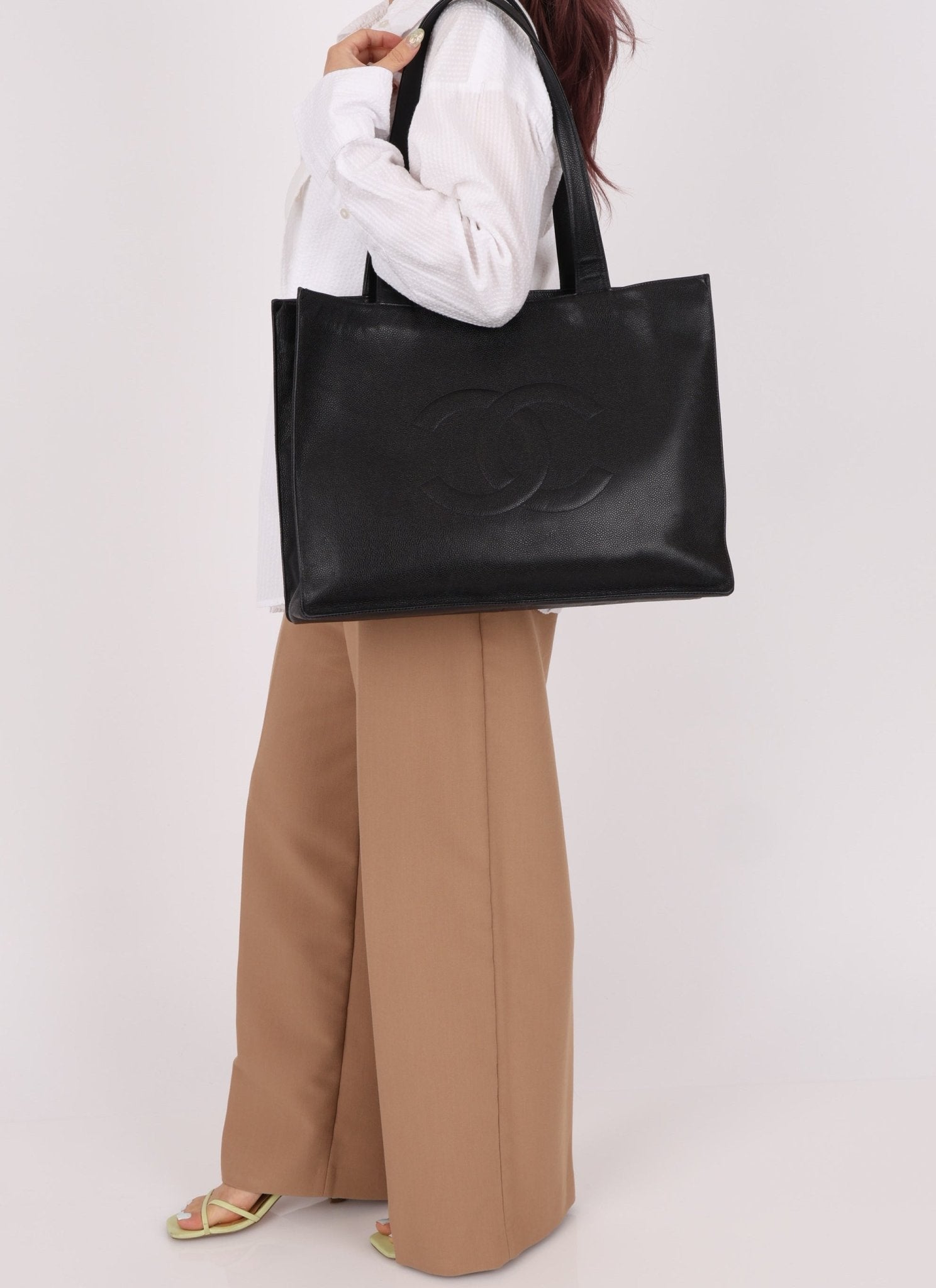 Chanel 1996 Caviar Timeless Tote - FashioNica