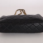 Chanel 1996 Caviar Turnlock Chain Tote - FashioNica