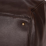 Chanel 1996 Chocolate Caviar Boston Weekender Duffel Bag 24KGP - FashioNica