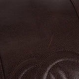 Chanel 1996 Chocolate Caviar Boston Weekender Duffel Bag 24KGP - FashioNica