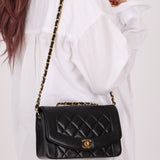 Chanel 1996 Lambskin Small Diana - FashioNica