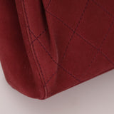 Chanel 1997 Merlot Suede Chain Flap Bag - FashioNica